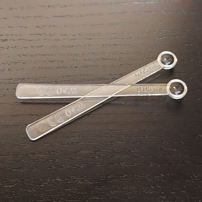 Przezroczysta łyżeczka miarowa 0.05 ml