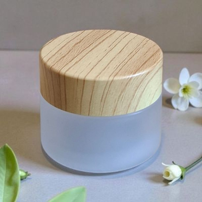 Szklany matowy słoiczek 15 ml