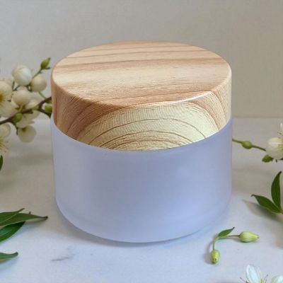 Szklany matowy słoiczek 50 ml