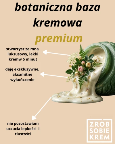 Botaniczna Baza Kremowa Premium